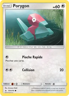 Carte Porygon 155/214 – Alliance Infaillible