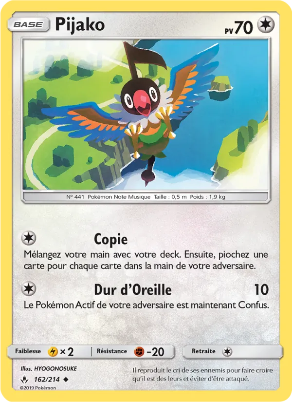 Carte Pijako 162/214 – Alliance Infaillible