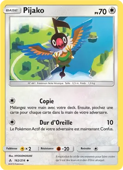 Carte Pijako 162/214 – Alliance Infaillible