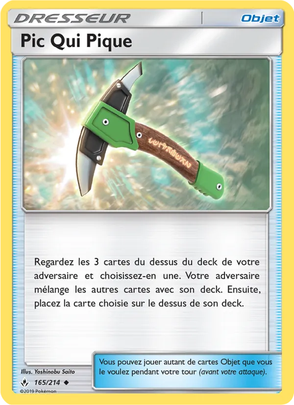 Carte Pic Qui Pique 165/214 – Alliance Infaillible