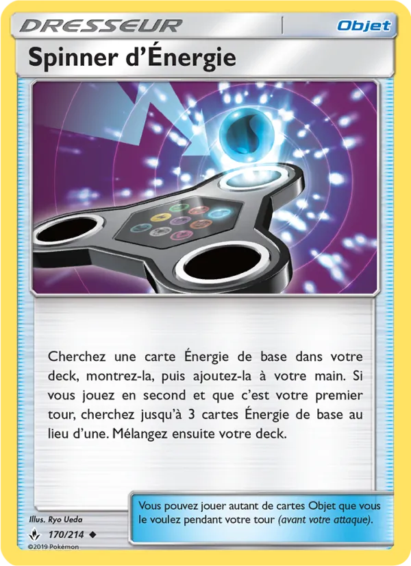 Carte Spinner d’Énergie 170/214 – Alliance Infaillible