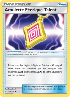 Carte Amulette Féerique Talent 171/214 – Alliance Infaillible