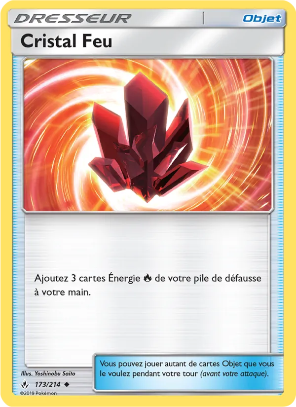 Carte Cristal Feu 173/214 – Alliance Infaillible