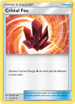 Carte Cristal Feu 173/214 – Alliance Infaillible
