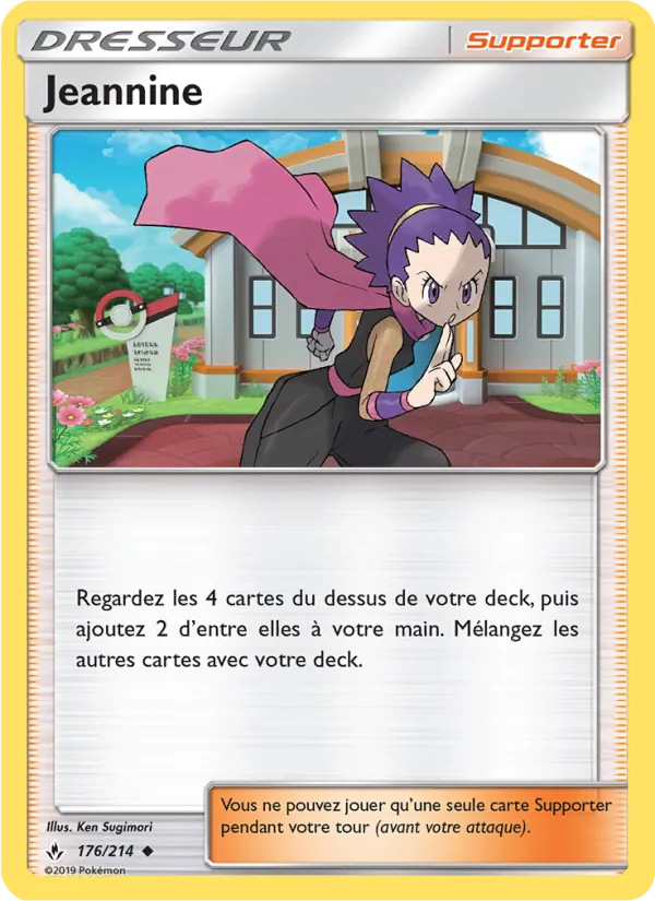 Carte Jeannine 176/214 – Alliance Infaillible