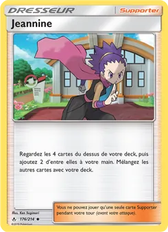Carte Jeannine 176/214 – Alliance Infaillible