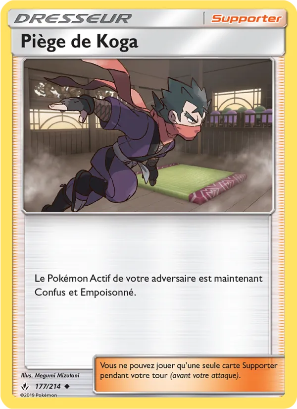 Carte Piège de Koga 177/214 – Alliance Infaillible