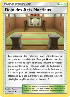 Carte Dojo des Arts Martiaux 179/214 – Alliance Infaillible