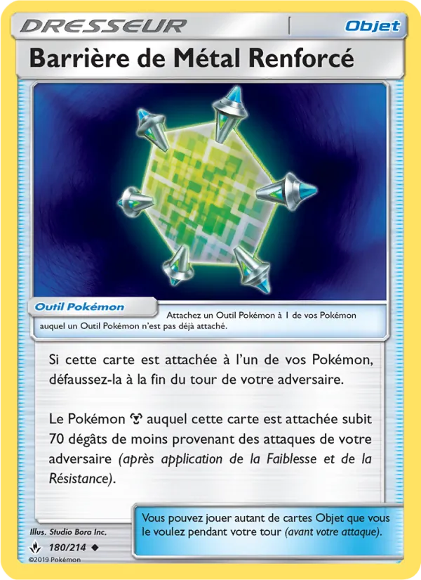 Carte Barrière de Métal Renforcé 180/214 – Alliance Infaillible