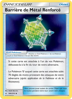 Carte Barrière de Métal Renforcé 180/214 – Alliance Infaillible