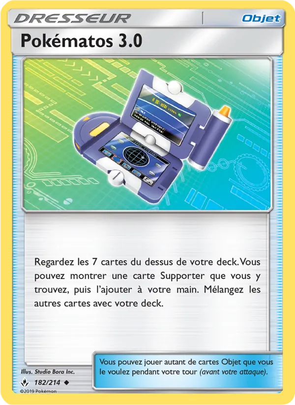 Carte Pokématos 3.0 182/214 – Alliance Infaillible