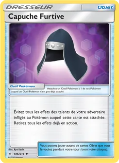 Carte Capuche Furtive 186/214 – Alliance Infaillible