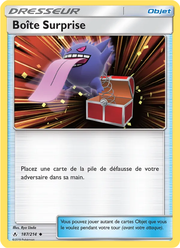 Carte Boîte Surprise 187/214 – Alliance Infaillible
