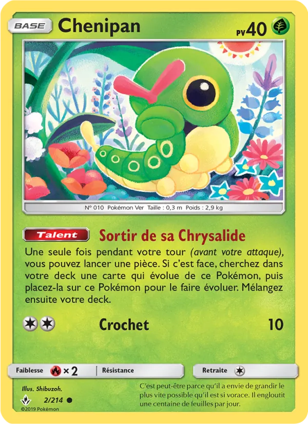 Carte Chenipan 2/214 – Alliance Infaillible