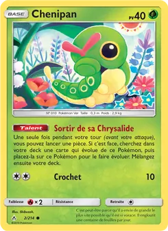 Carte Chenipan 2/214 – Alliance Infaillible