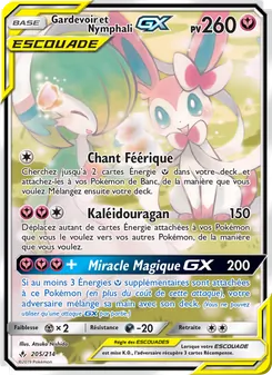 Carte Gardevoir et Nymphali GX 205/214 – Alliance Infaillible