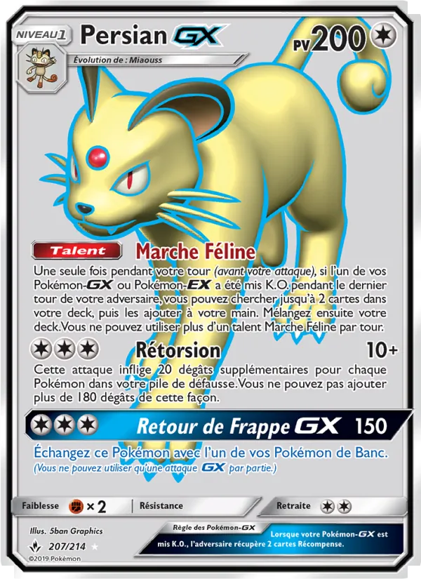 Carte Persian GX 207/214 – Alliance Infaillible