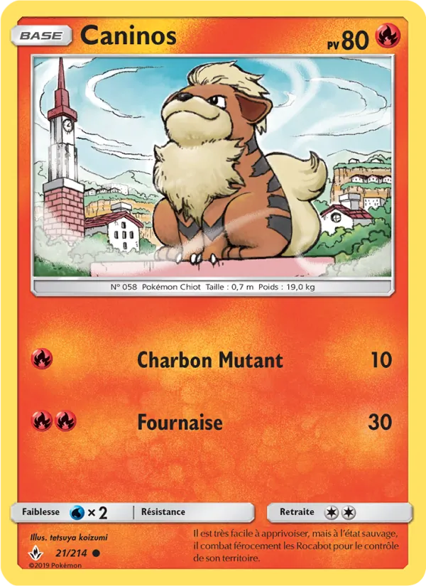 Carte Caninos 21/214 – Alliance Infaillible