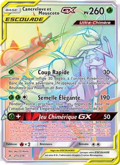 Carte Cancrelove et Mouscoto GX 215/214 – Alliance Infaillible