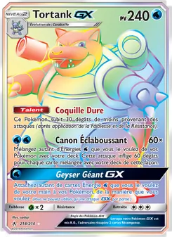 Carte Tortank GX 218/214 – Alliance Infaillible