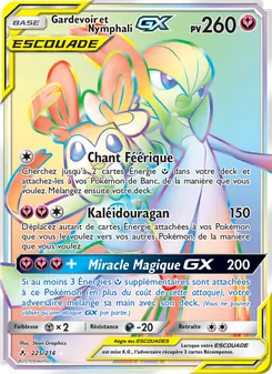 Carte Gardevoir et Nymphali GX 225/214 – Alliance Infaillible