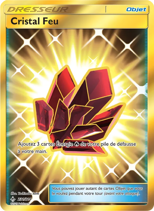 Carte Cristal Feu 231/214 – Alliance Infaillible