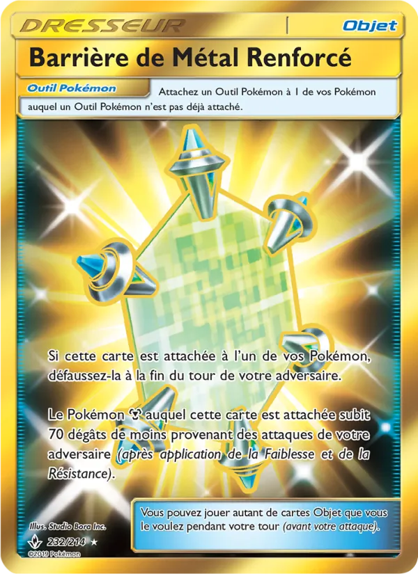 Carte Barrière de Métal Renforcé 232/214 – Alliance Infaillible