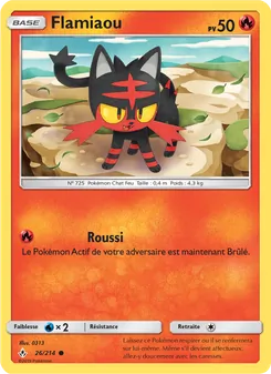 Carte Flamiaou 26/214 – Alliance Infaillible