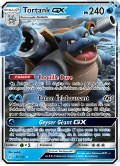 Carte Tortank GX 35/214 – Alliance Infaillible