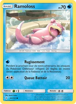 Carte Ramoloss 42/214 – Alliance Infaillible