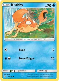 Carte Krabby 46/214 – Alliance Infaillible