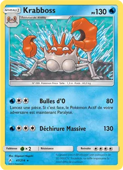 Carte Krabboss 47/214 – Alliance Infaillible
