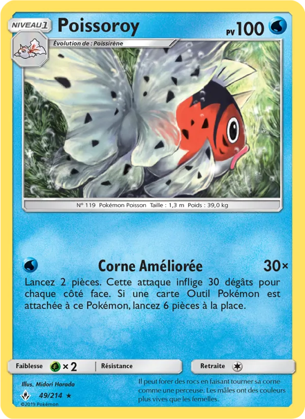 Carte Poissoroy 49/214 – Alliance Infaillible