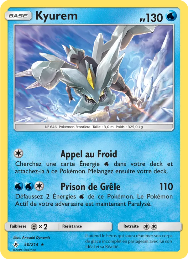 Carte Kyurem 50/214 – Alliance Infaillible