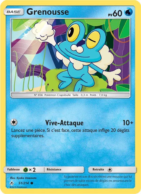 Carte Grenousse 51/214 – Alliance Infaillible