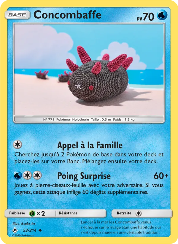 Carte Concombaffe 53/214 – Alliance Infaillible