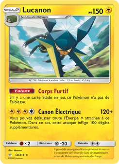 Carte Lucanon 59/214 – Alliance Infaillible