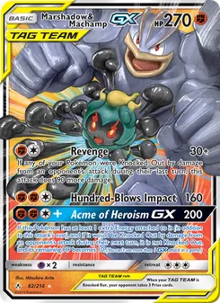 Carte Marshadow et Mackogneur GX 82/214 – Alliance Infaillible
