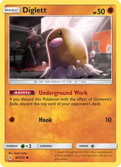 Carte Taupiqueur 85/214 – Alliance Infaillible