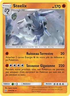 Carte Steelix 104/236 – Harmonie des Esprits