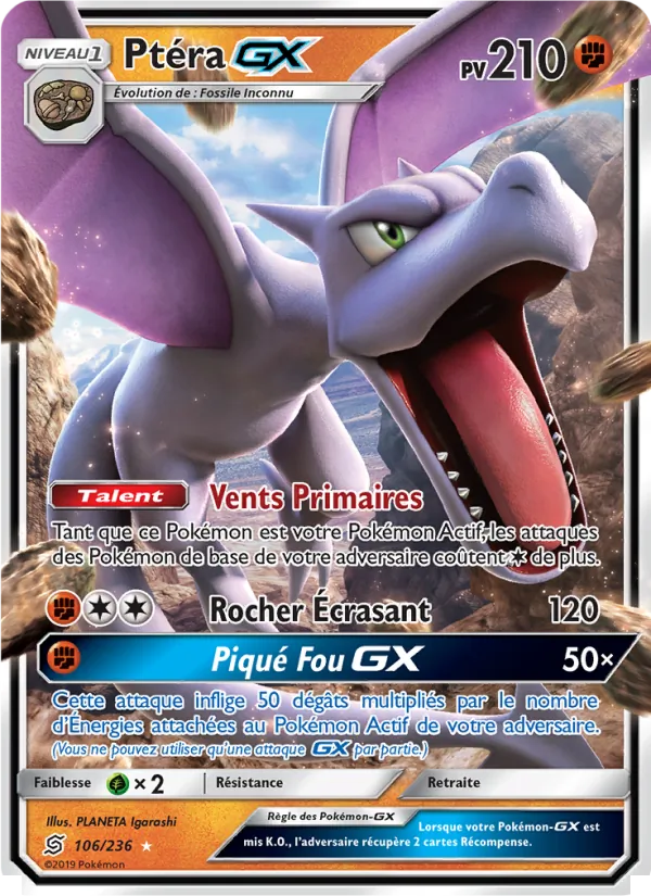 Carte Ptéra GX 106/236 – Harmonie des Esprits
