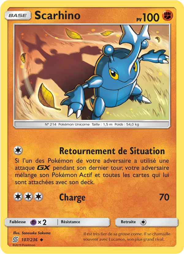Carte Scarhino 107/236 – Harmonie des Esprits