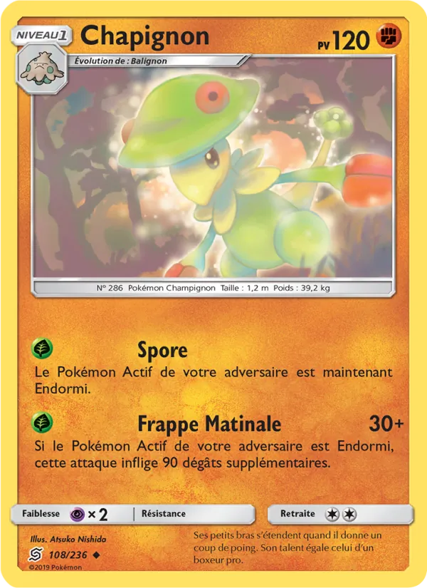 Carte Chapignon 108/236 – Harmonie des Esprits