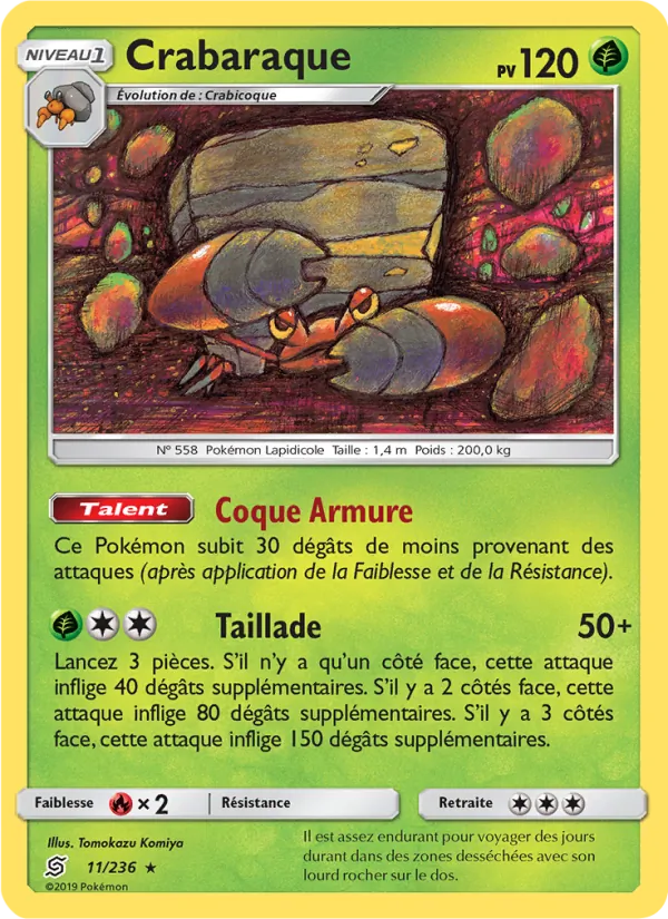 Carte Crabaraque 11/236 – Harmonie des Esprits
