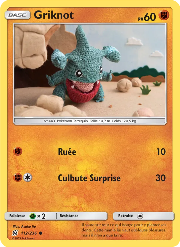 Carte Griknot 112/236 – Harmonie des Esprits