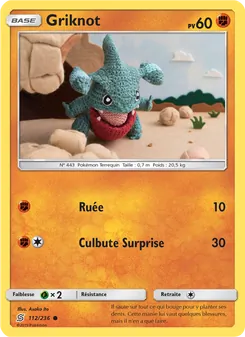 Carte Griknot 112/236 – Harmonie des Esprits