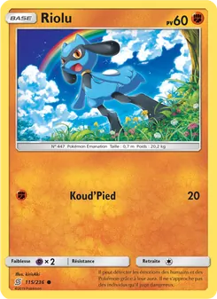 Carte Riolu 115/236 – Harmonie des Esprits
