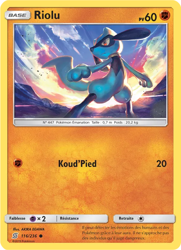 Carte Riolu 116/236 – Harmonie des Esprits