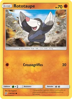 Carte Rototaupe 118/236 – Harmonie des Esprits
