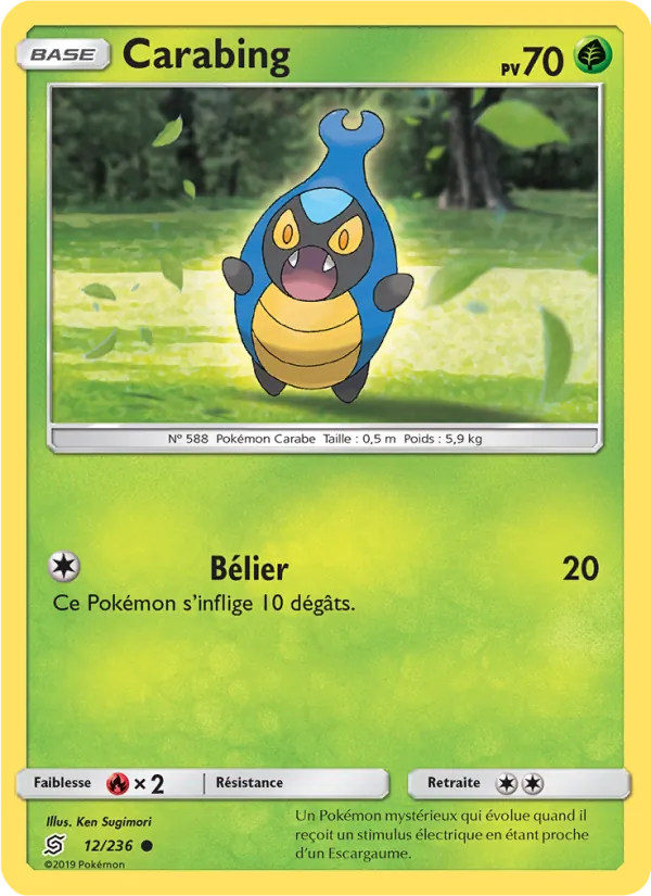 Carte Carabing 12/236 – Harmonie des Esprits